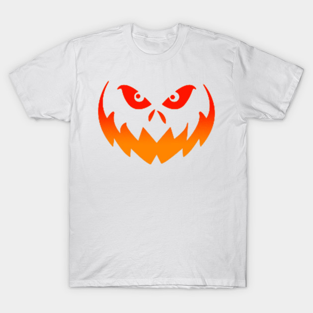 Pumpkin Face Halloween Shirts Gifts on October 31 T-Shirt-TOZ